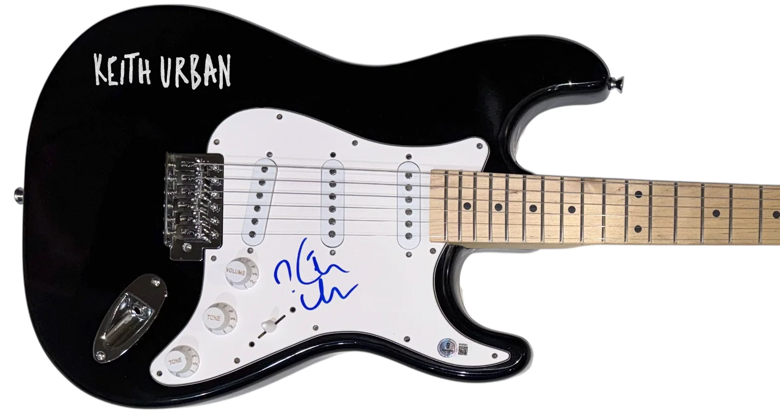 Keith Urban Signed Autograph Electric Guitar Country Music Star Beckett COA, изображение 2
