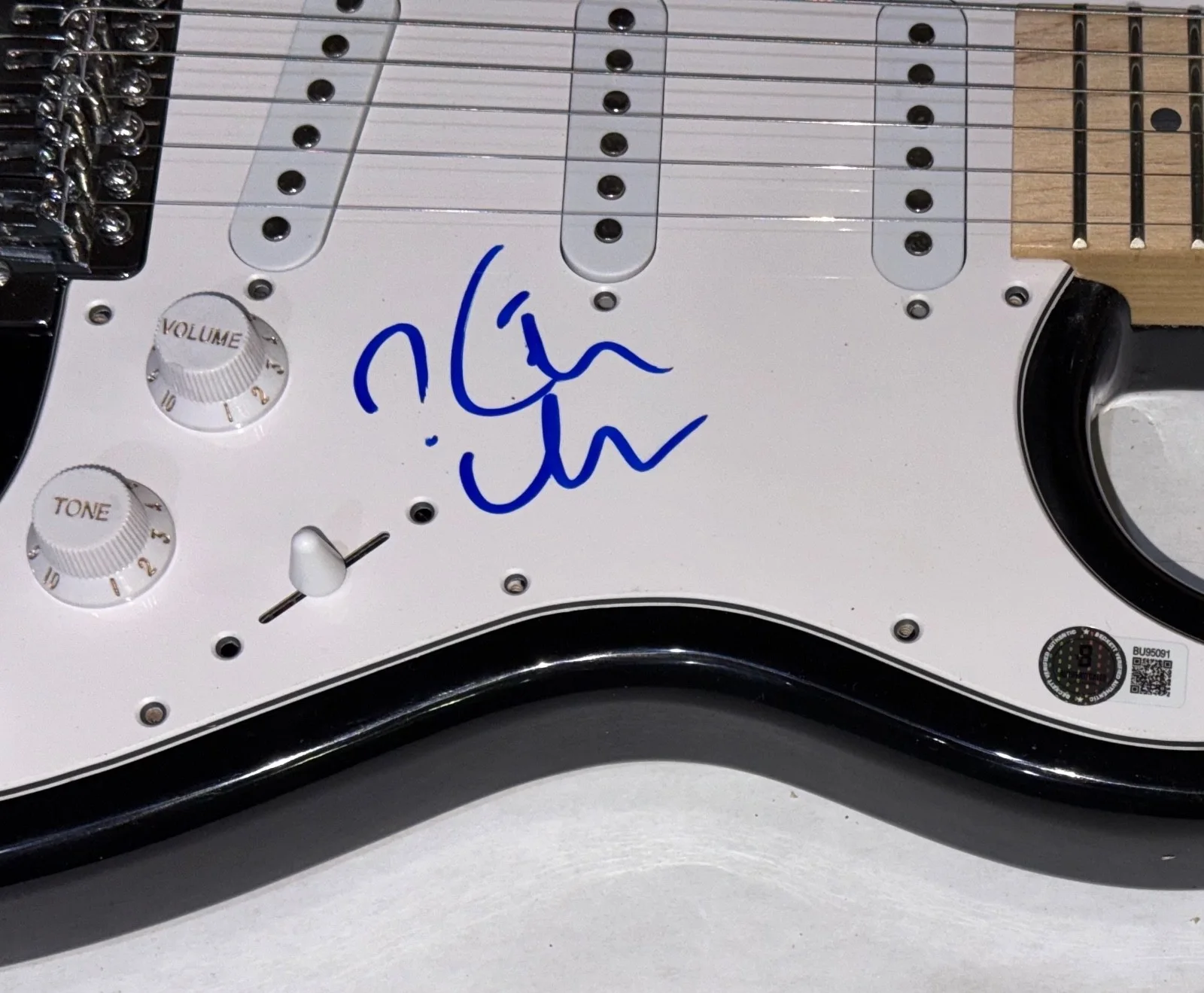 Keith Urban Signed Autograph Electric Guitar Country Music Star Beckett COA, изображение 3