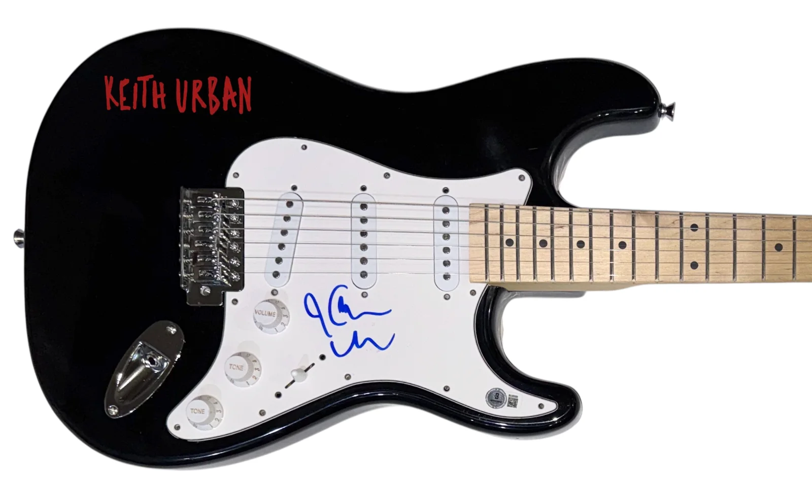 Keith Urban Signed Autograph Electric Guitar Country Music Star Beckett COA, изображение 2