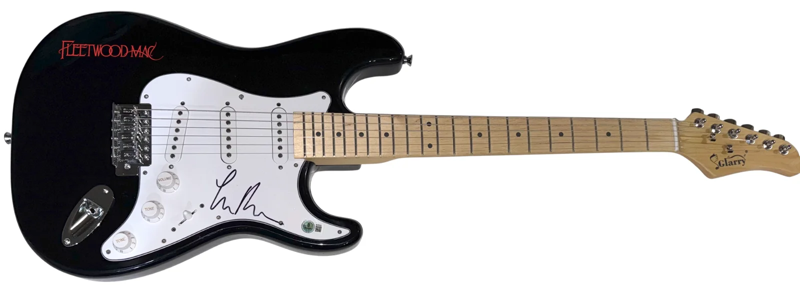 Lindsey Buckingham FLEETWOOD MAC Signed Autograph Electric Guitar Beckett COA, image 2
