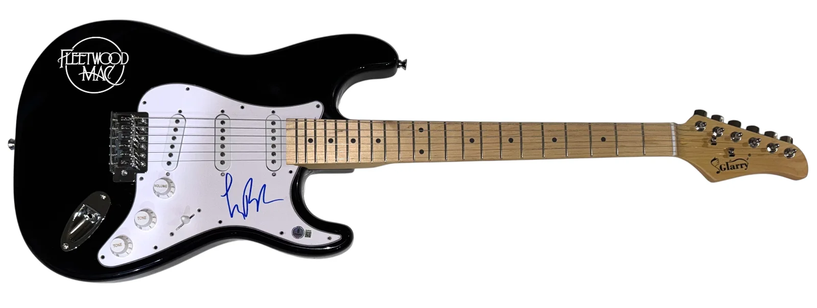 Lindsey Buckingham FLEETWOOD MAC Signed Autograph Electric Guitar Beckett COA, image 2