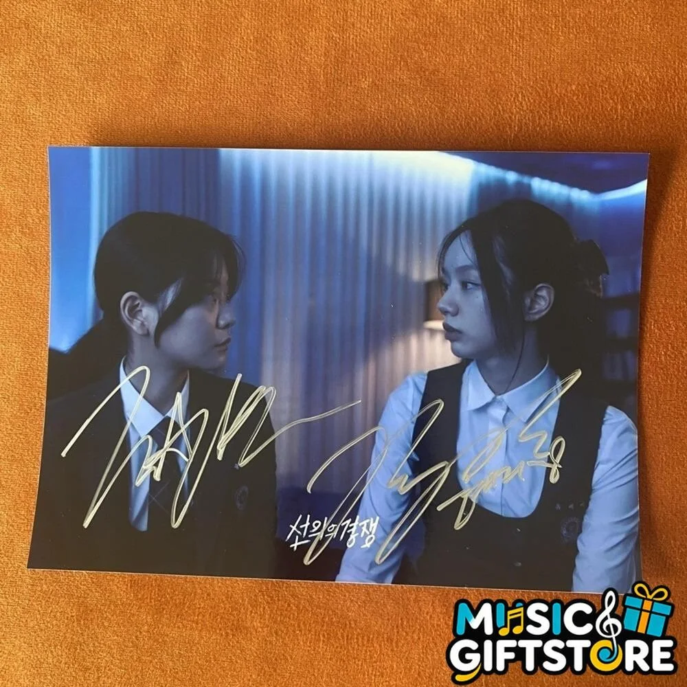 Friendly Rivalry Lee Hye-ri Chung Su bin Autographed Signed Photo 4*6 2025A #MUG, изображение 3