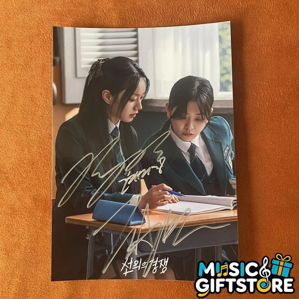 Friendly Rivalry Lee Hye-ri Chung Su bin Autographed Signed Photo 4*6 2025A #MUG, изображение 4