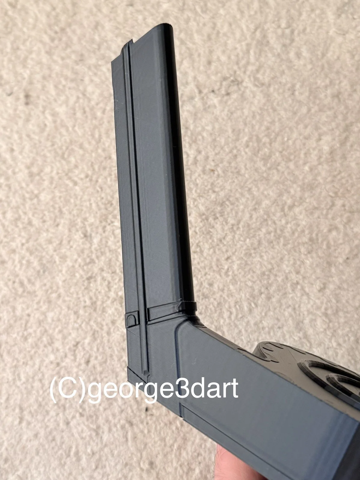 Snail Drum magazine for Luger Cosplay Prop, image 5