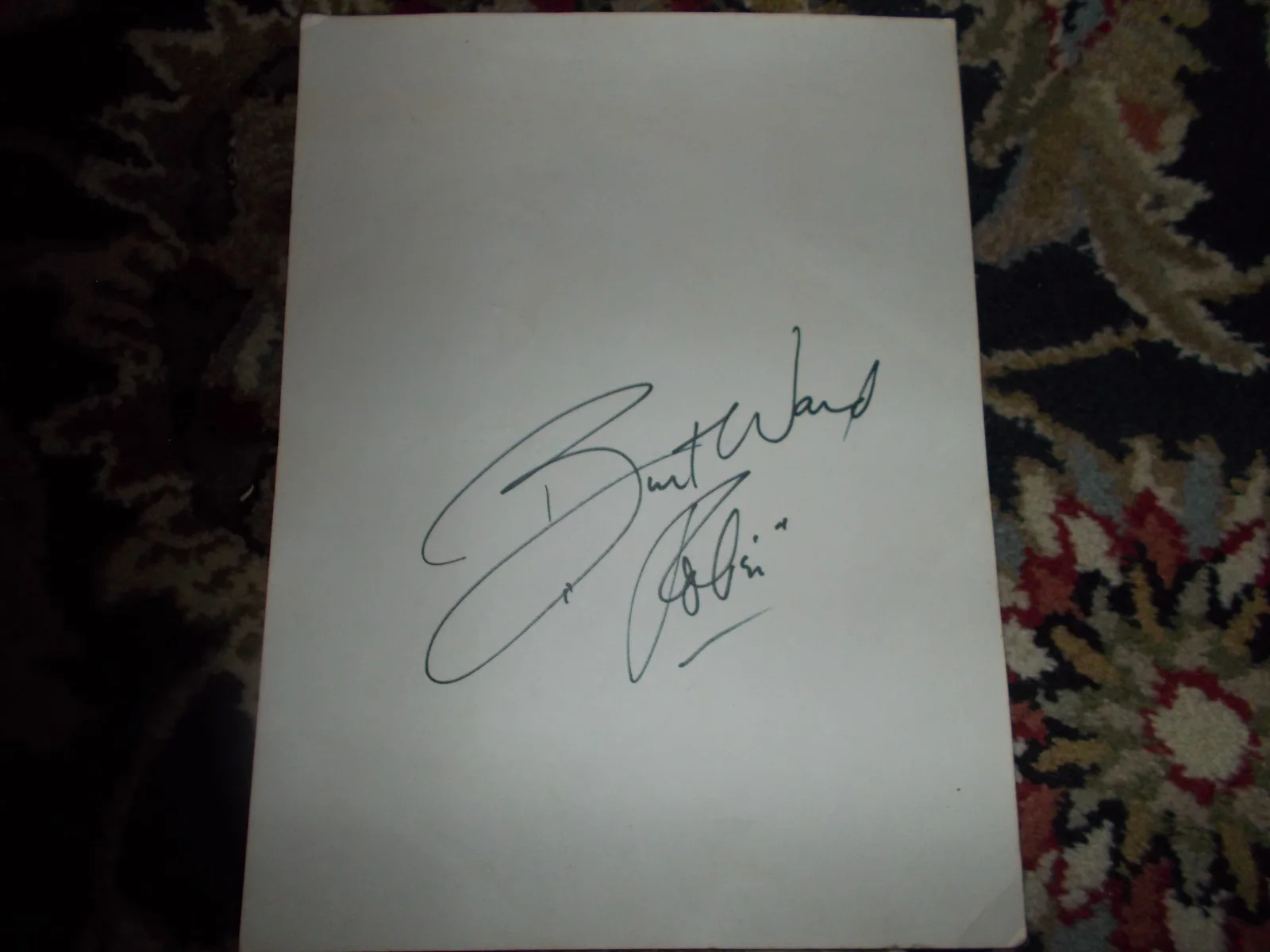 Burt Ward Signed Autographed 8X10 Photo Batman "Robin the Boy Wonder" Vintage, image 2