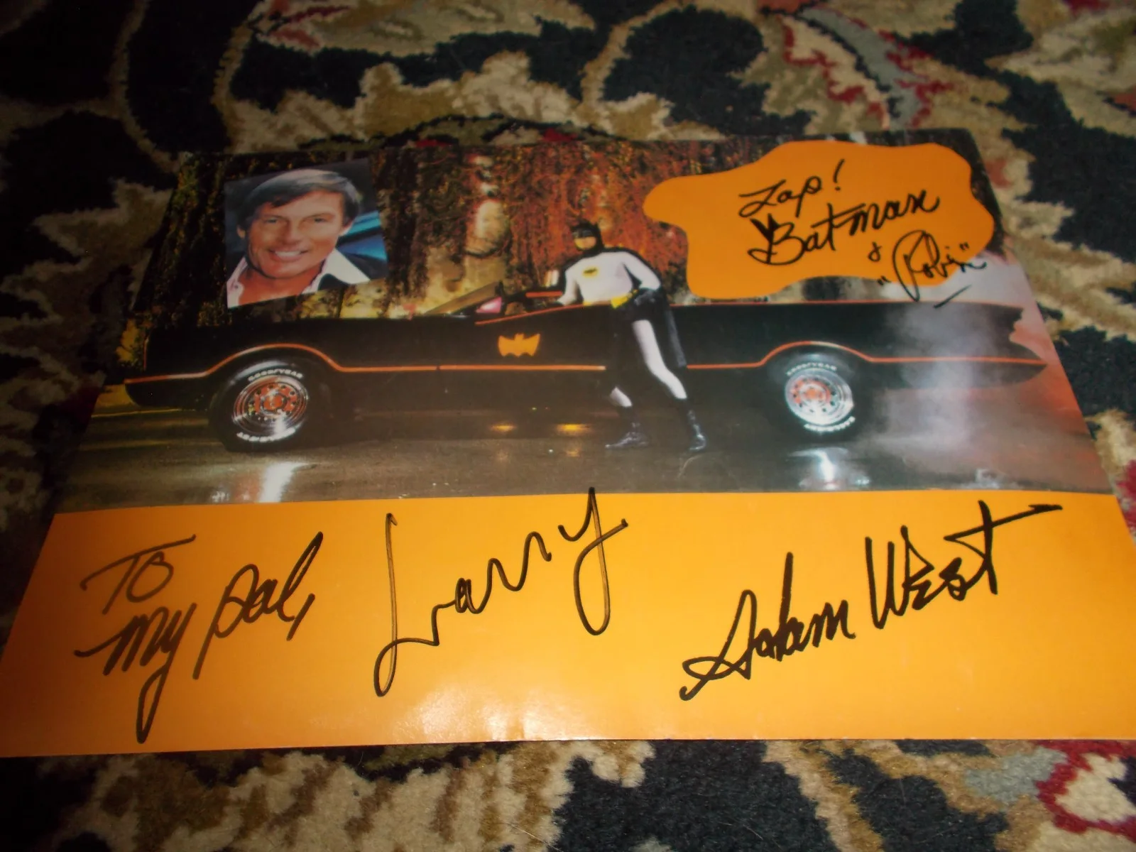 Burt Ward Signed Autographed 8X10 Photo Batman "Robin the Boy Wonder" Vintage, image 3