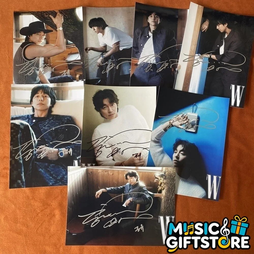 Gong Yoo Autographed Signed Photo 4*6 K-POP Collection GIFTS rare 2025 #MUGS, изображение 2