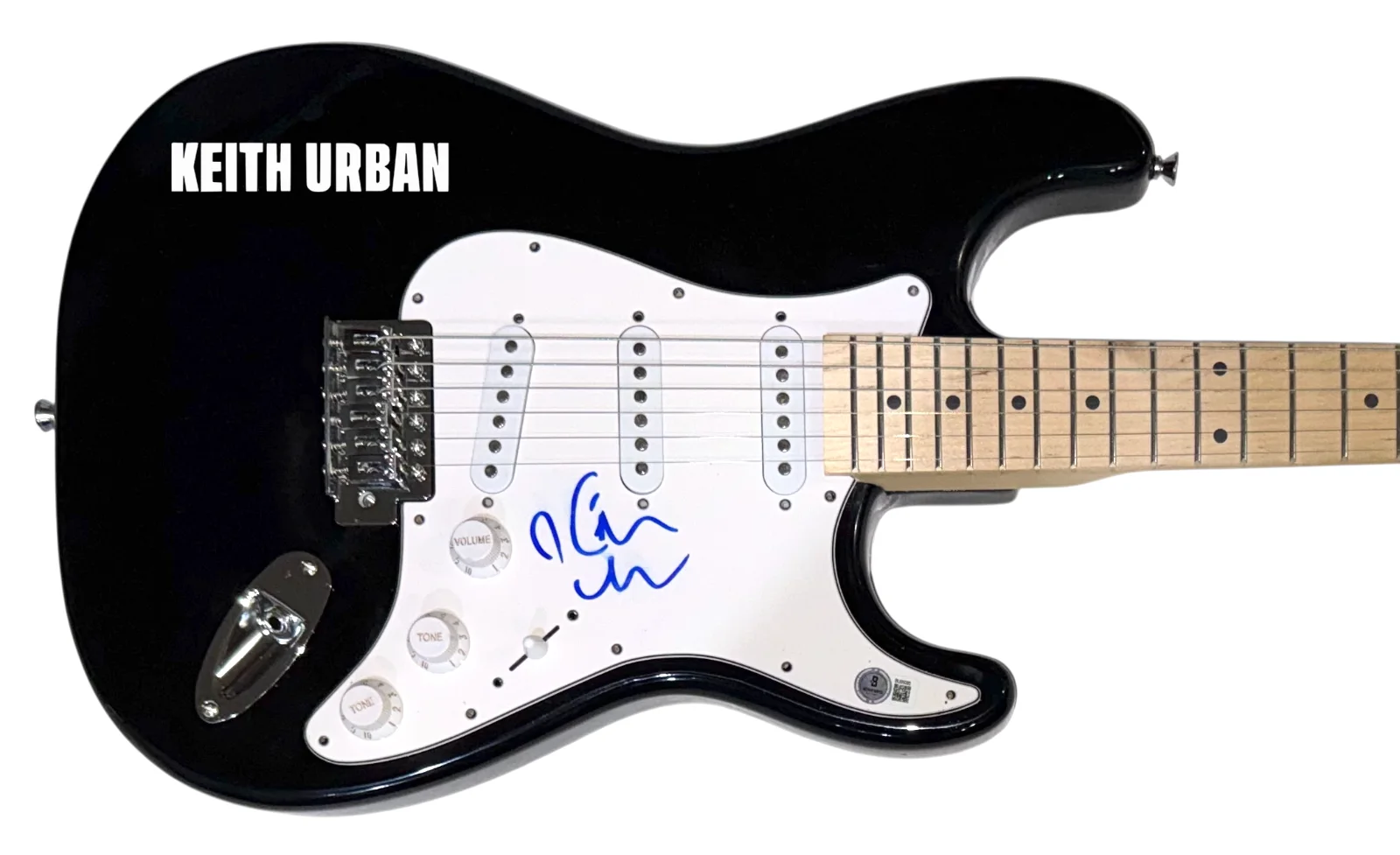 Keith Urban Signed Autograph Electric Guitar Country Music Star Beckett COA, изображение 2