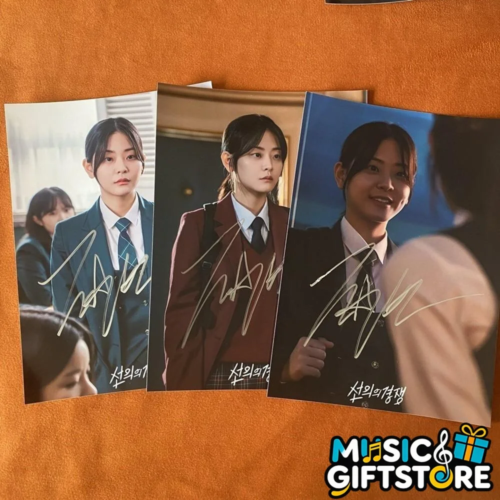 Friendly Rivalry Chung Su bin Autographed Signed Photo K-POP 4*6 2025A #MUGS, изображение 2