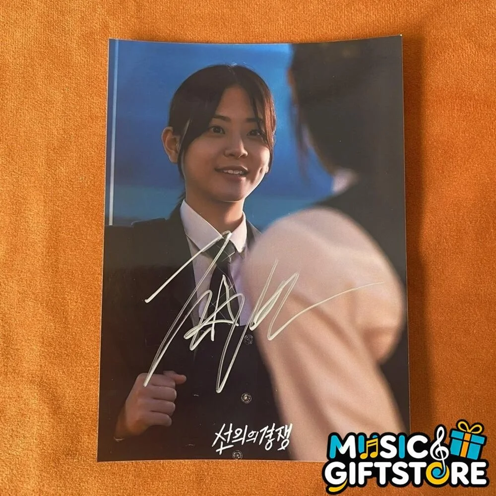 Friendly Rivalry Chung Su bin Autographed Signed Photo K-POP 4*6 2025A #MUGS, изображение 3