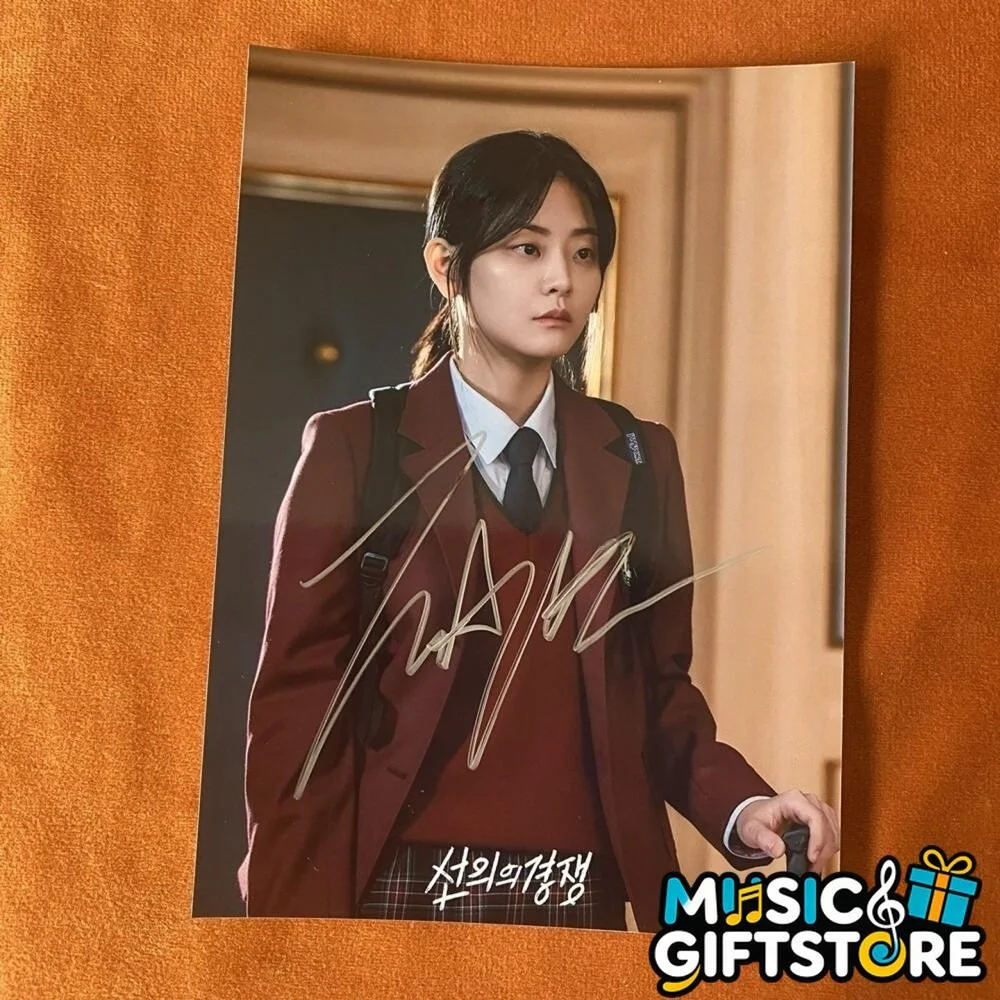 Friendly Rivalry Chung Su bin Autographed Signed Photo K-POP 4*6 2025A #MUGS, изображение 4