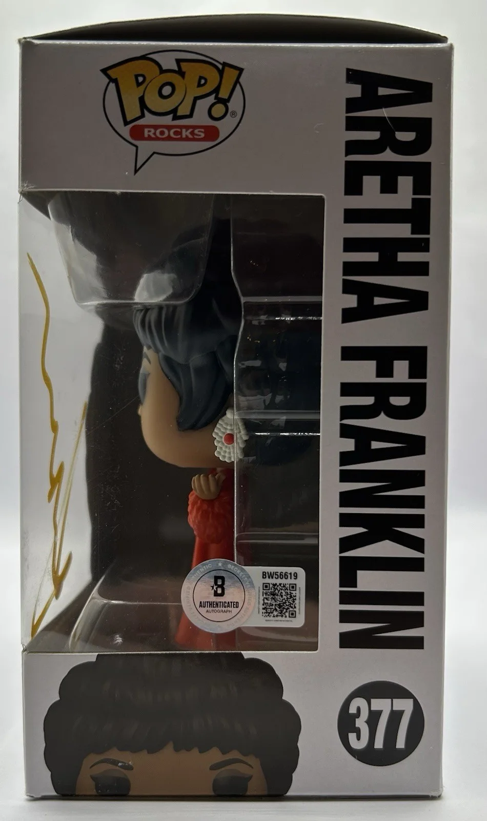 Jennifer Hudson — JENNIFER HUDSON SIGNED AUTOGRAPHED ARETHA FRANKLIN FUNKO POP RARE - BECKETT COA, image 2