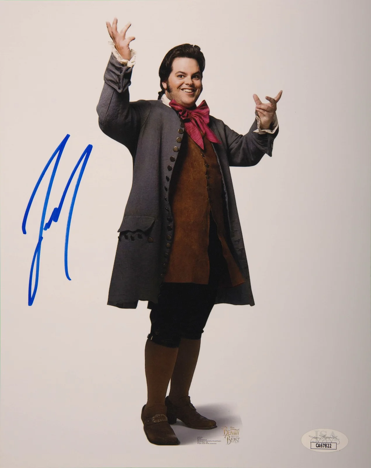 Josh Gad — Josh Gad Signed 8x10 Photo as LeFou Beauty and the Beast JSA Private Signing, изображение 2