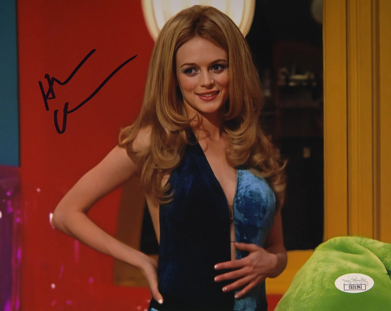 Heather Graham — Heather Graham Signed 8x10 Photo Austin Powers JSA COA from Private Signing, image 2