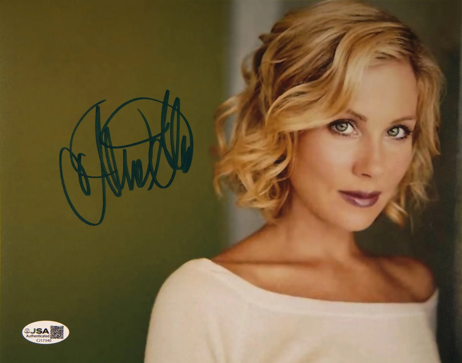 Christina Applegate — Christina Applegate Signed 8x10 Photo JSA COA from Private Signing, изображение 2