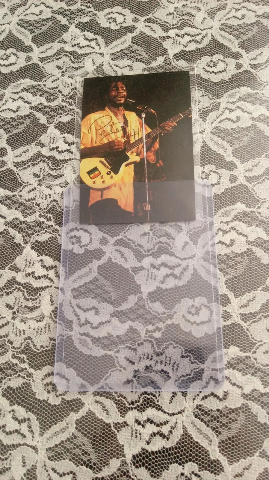 HAND SIGNED PETER TOSH AUTOGRAPHED RARE PHOTO PIC JAMAICAN REGGAE MUSICIAN HTF, изображение 5