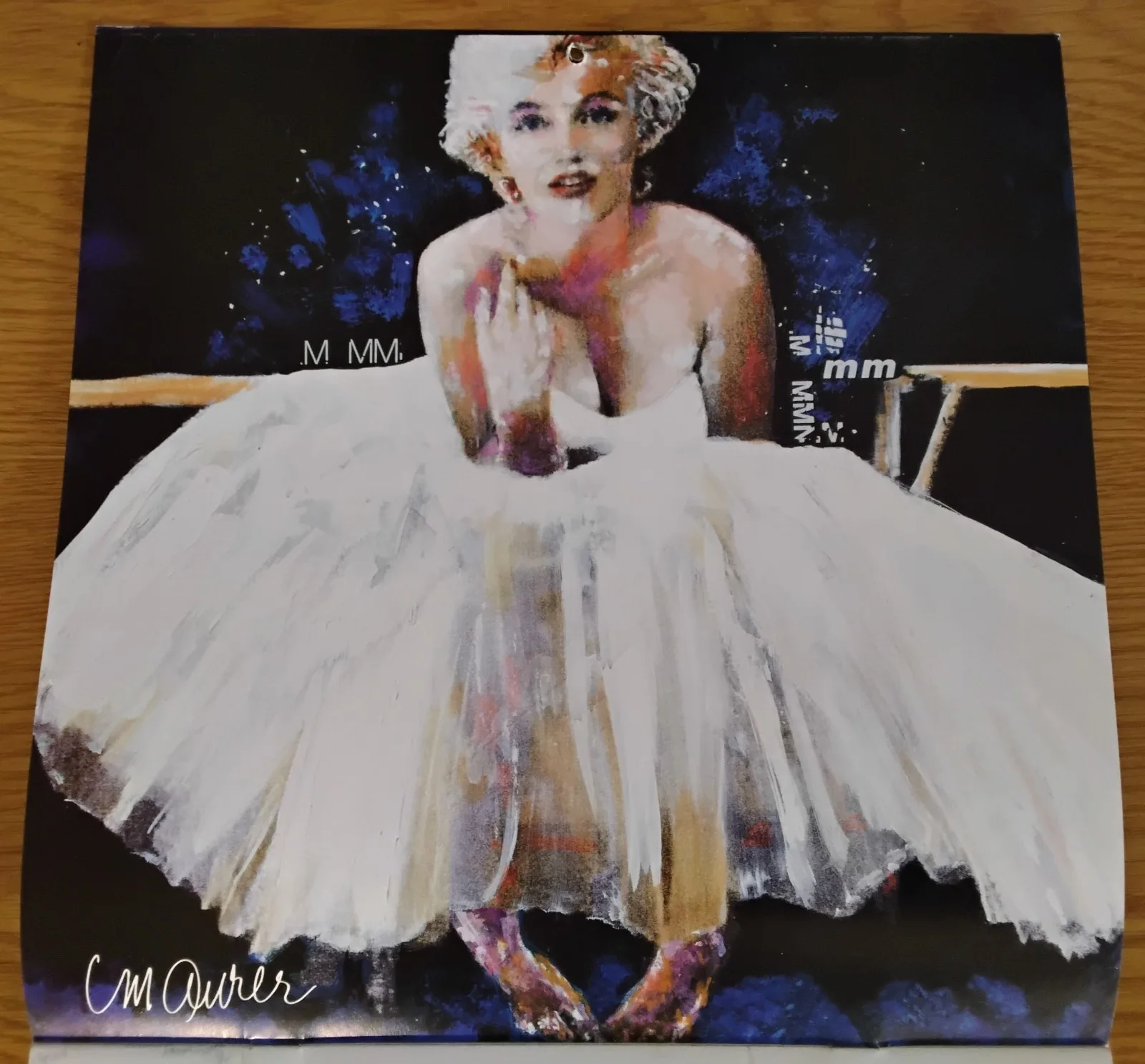 MARILYN MONROE - OFFICIAL CALENDAR 2013 - 28.5 cm X 28.5 cm - Very Rare!, изображение 3