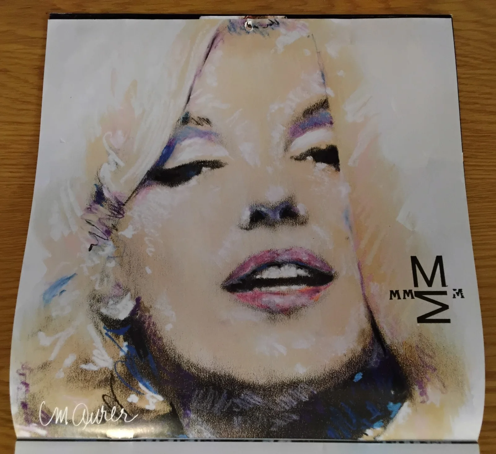 MARILYN MONROE - OFFICIAL CALENDAR 2013 - 28.5 cm X 28.5 cm - Very Rare!, изображение 4