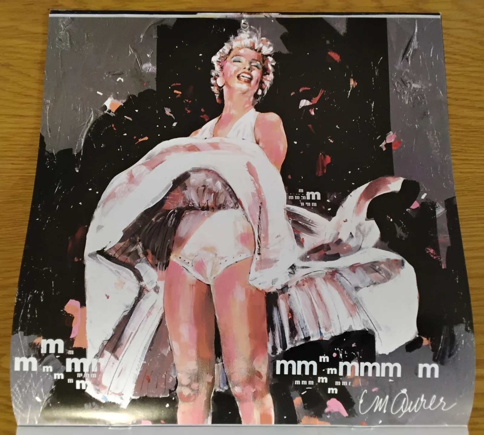 MARILYN MONROE - OFFICIAL CALENDAR 2013 - 28.5 cm X 28.5 cm - Very Rare!, изображение 5