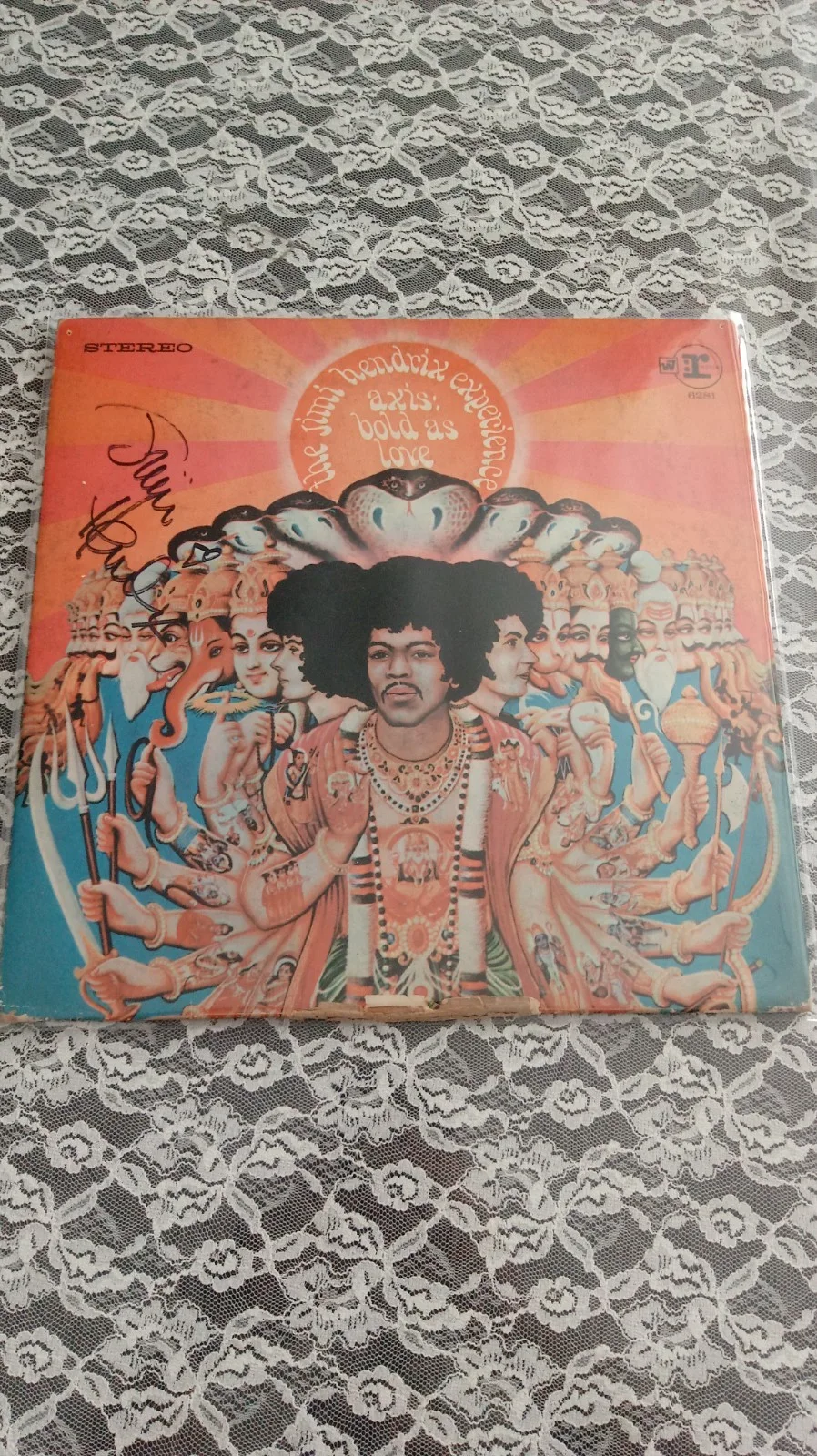 SIGNED Jimi Hendrix AUTOGRAPHED Vinyl Record AXIS BOLD AS LOVE Album RARE HTF, изображение 2