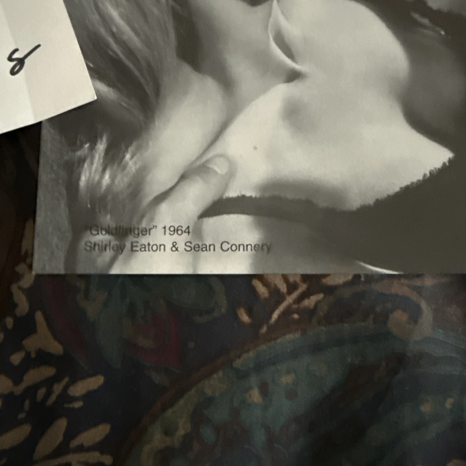 Shirley Eaton Goldfinger 8x10 Hand Signed Photo Autograph JSA COA James Bond, изображение 4