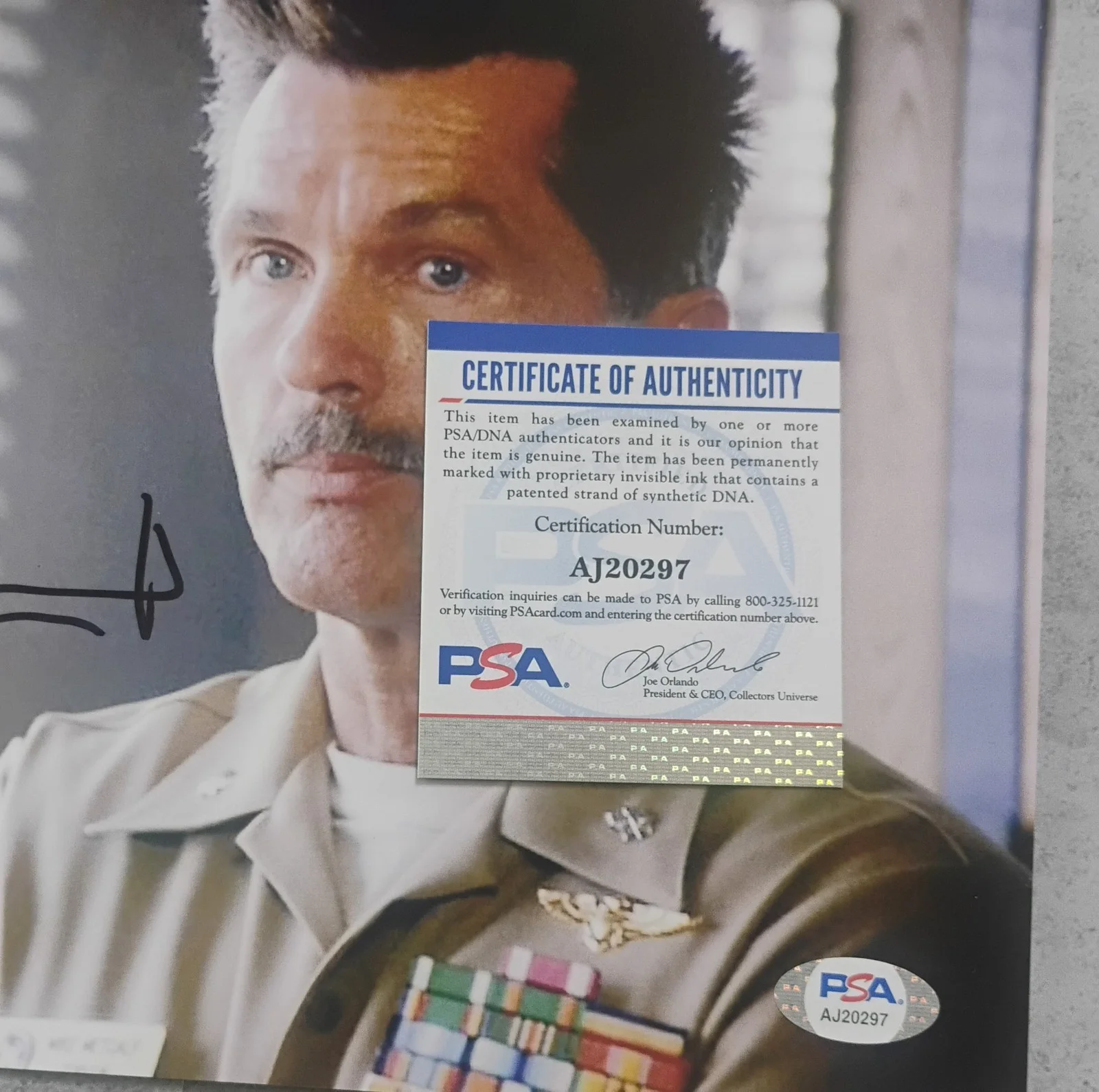 Tom Skerritt Hand Signed Autograph 8x10 Photo BAS COA Top Gun NO US TARIFFS, изображение 4