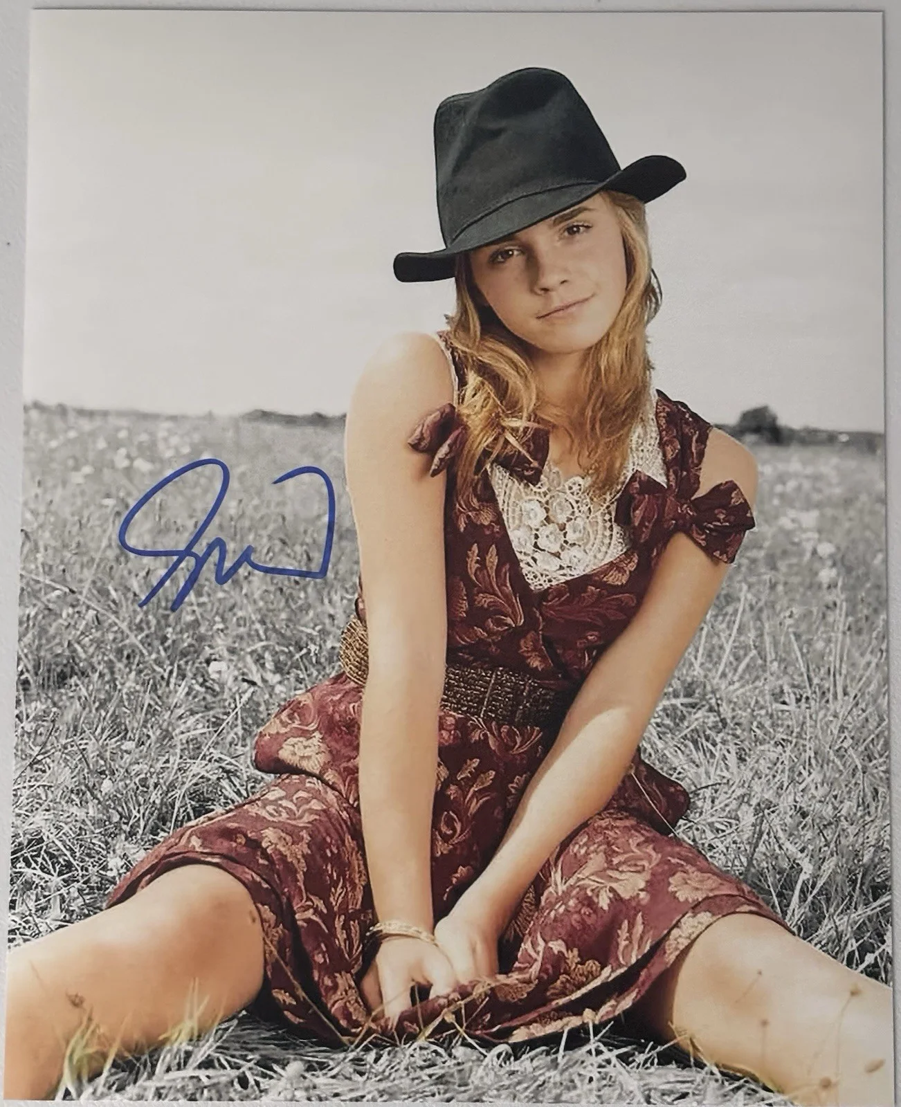 Emma Watson — Emma Watson Autographed Photo, 8x10 with COA, Harry Potter