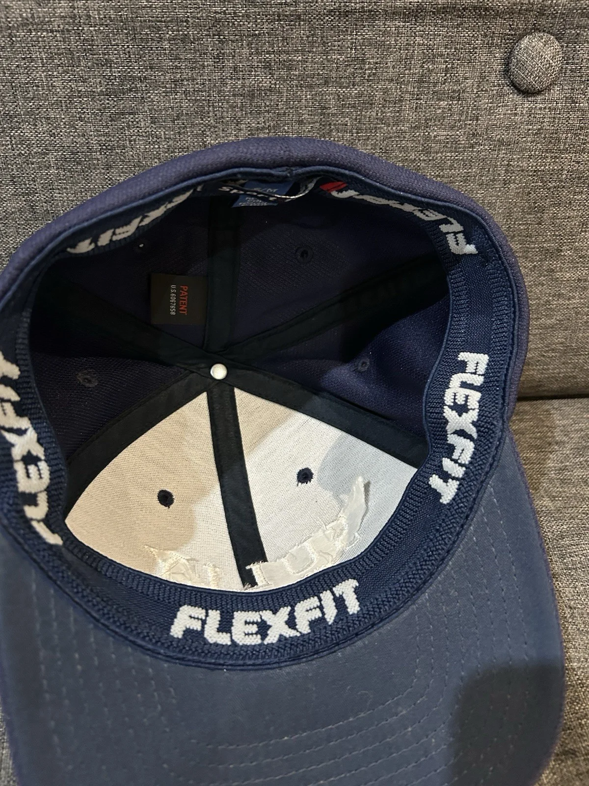 Flexfit Sport-Tek Movie Promo Cap - Sully 2016 Tom Hanks. Navy Moisture Wicking, image 5