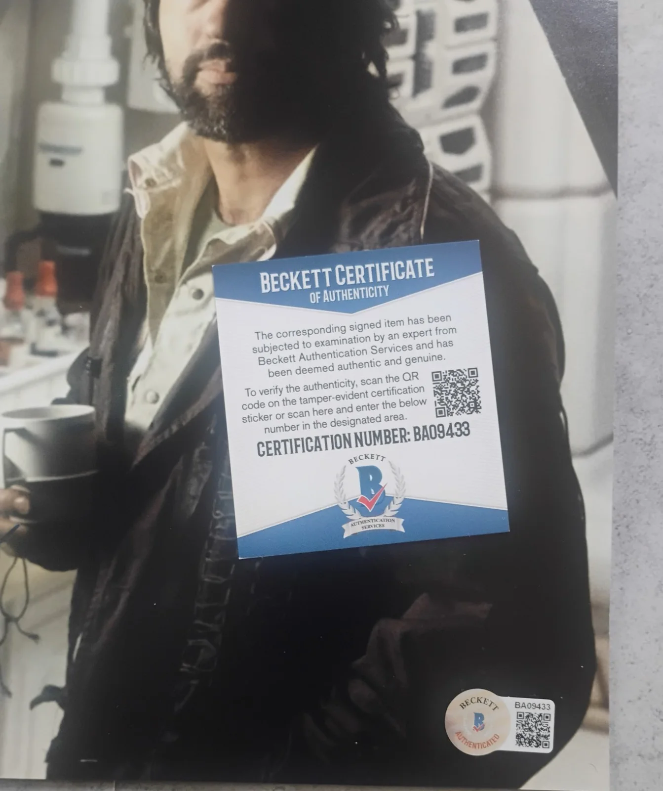 Tom Skerritt Hand Signed Autograph 8x10 Photo BAS COA Alien NO US TARIFFS, image 4