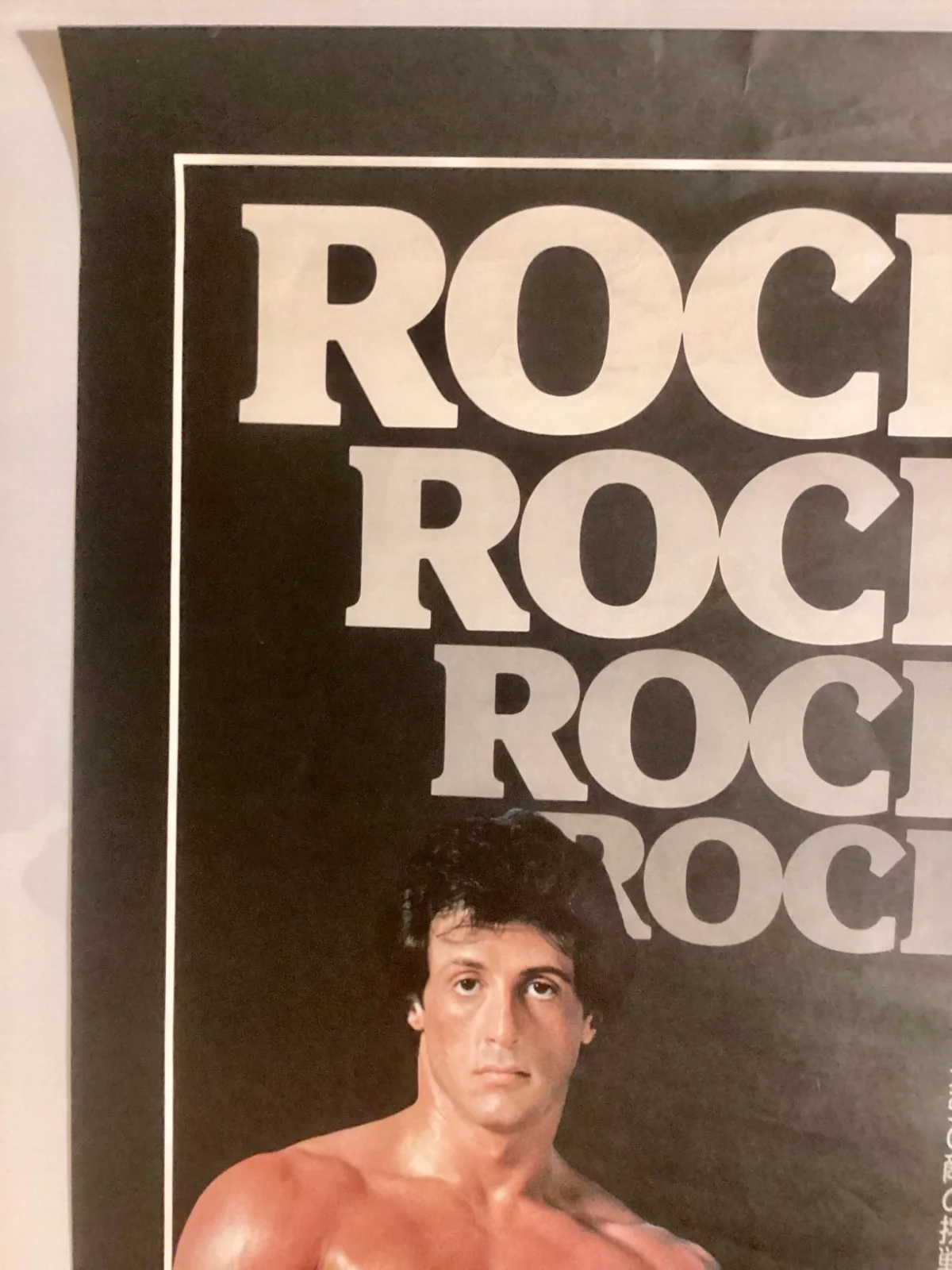 Rocky III Original Vintage Japanese B2 movie poster Rocky 3 Sylvester Stallone, изображение 3