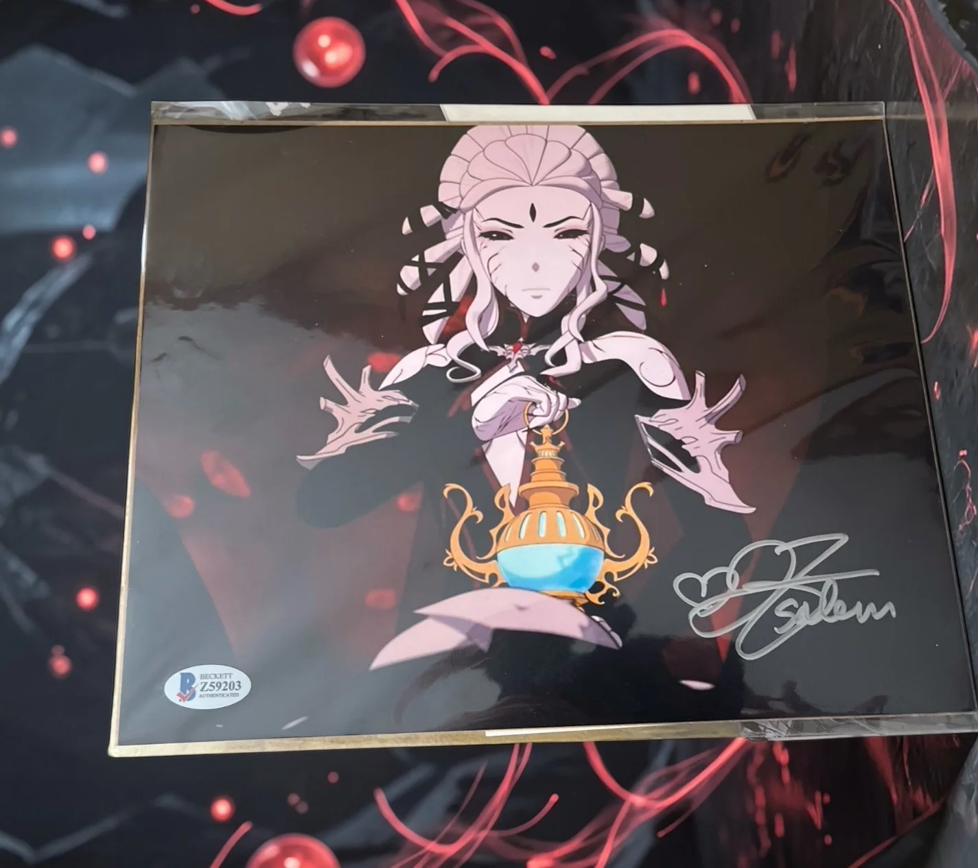 Jen Taylor — Jen Taylor Signed Salem RWBY 8x10 Art Print Beckett COA Cortana Voice Actor