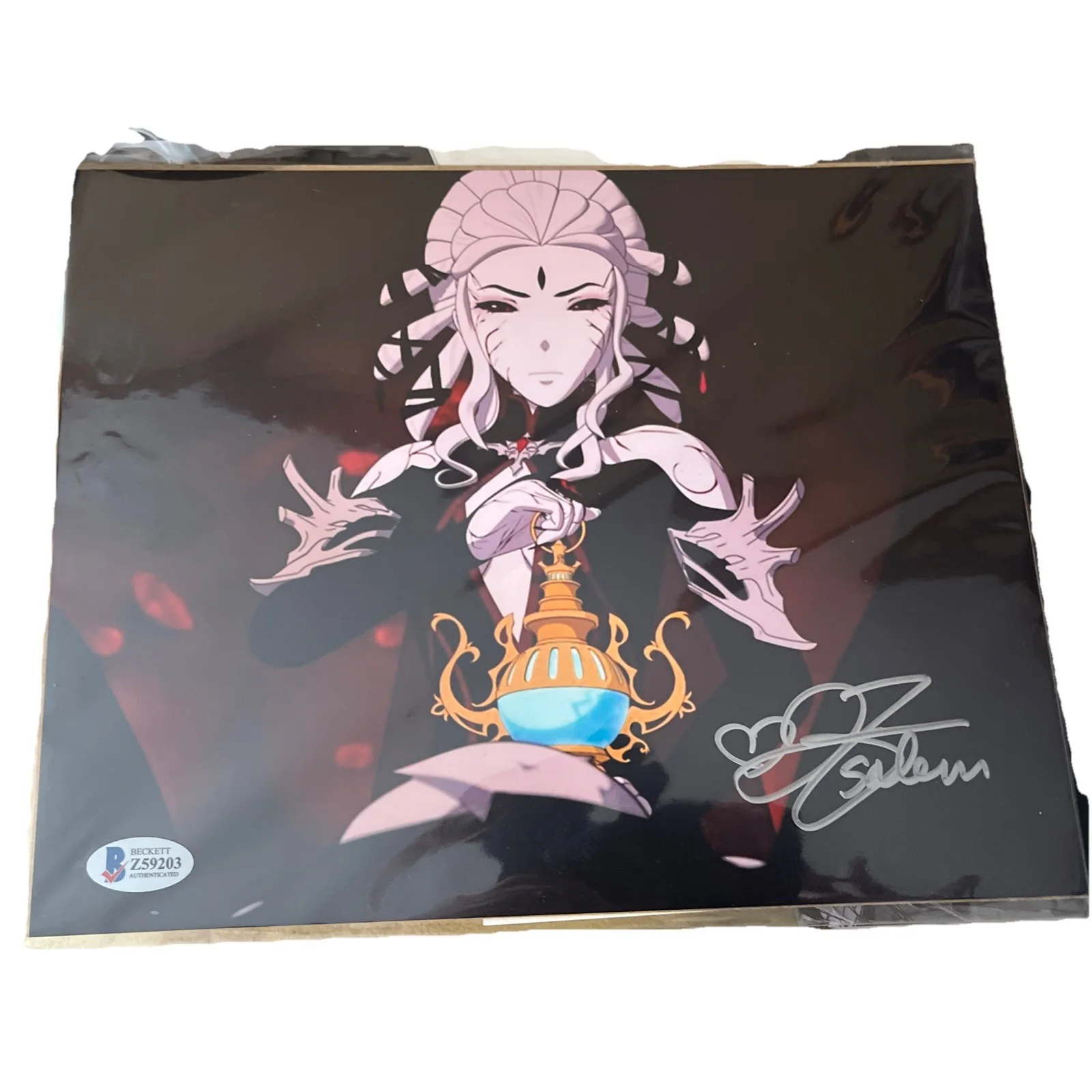 Jen Taylor — Jen Taylor Signed Salem RWBY 8x10 Art Print Beckett COA Cortana Voice Actor, изображение 4