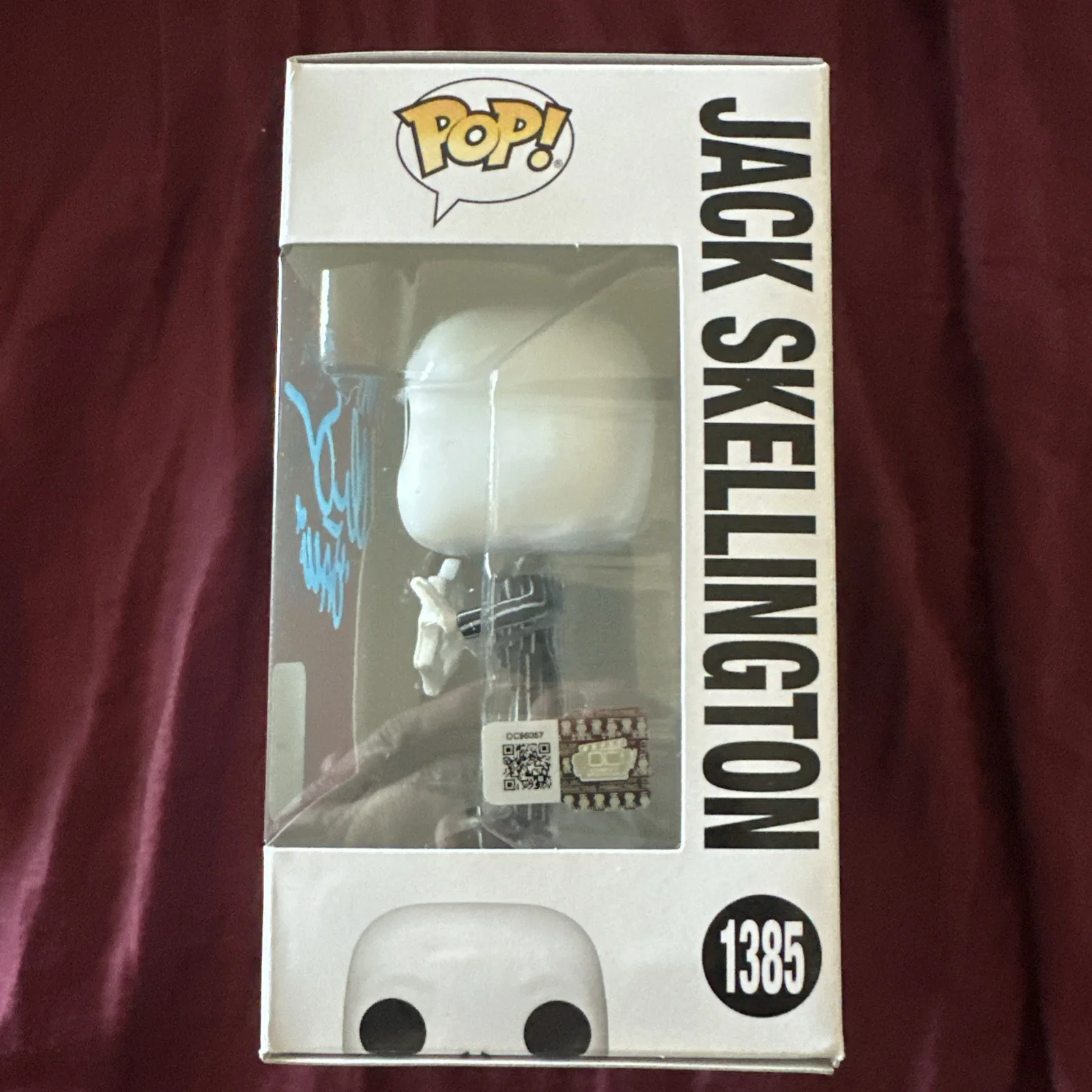 Chris Sarandon — Chris Sarandon Signed Disney: Jack Skellington Funko Pop #1385 OC COA, изображение 5