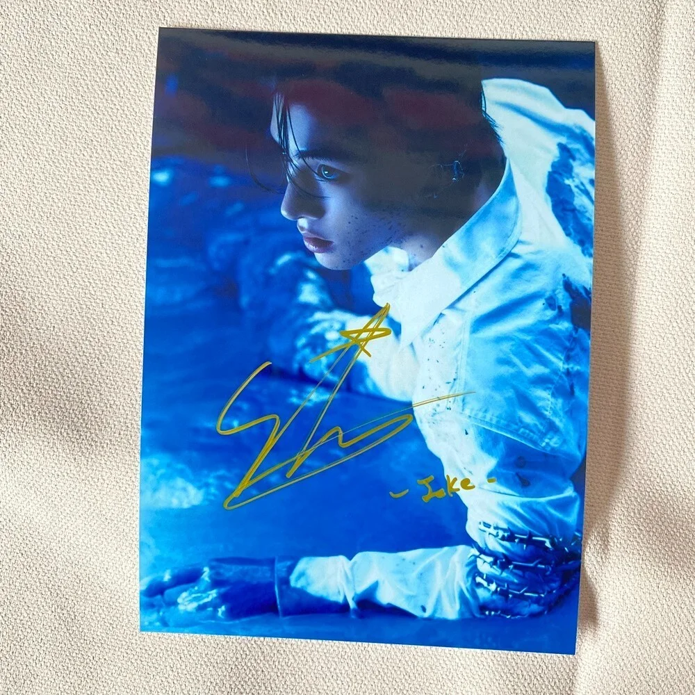 ENHYPEN JAKE Autographed Signed Photo K-POP Collection 4*6 2025, изображение 5