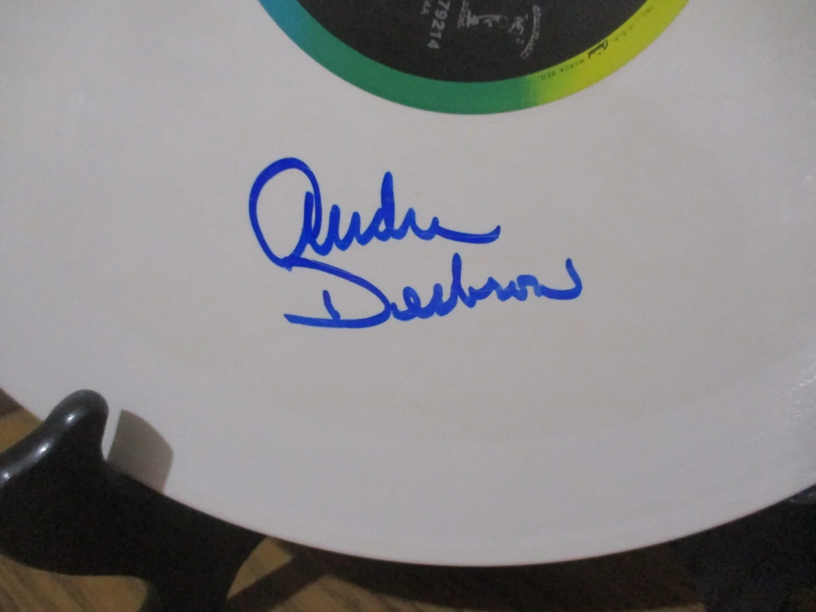 GREAT WHITE SIGNED/AUTOGRAPHED PROMO WHITE VINYL 12" JACK RUSSELL (RIP) + 3, изображение 5