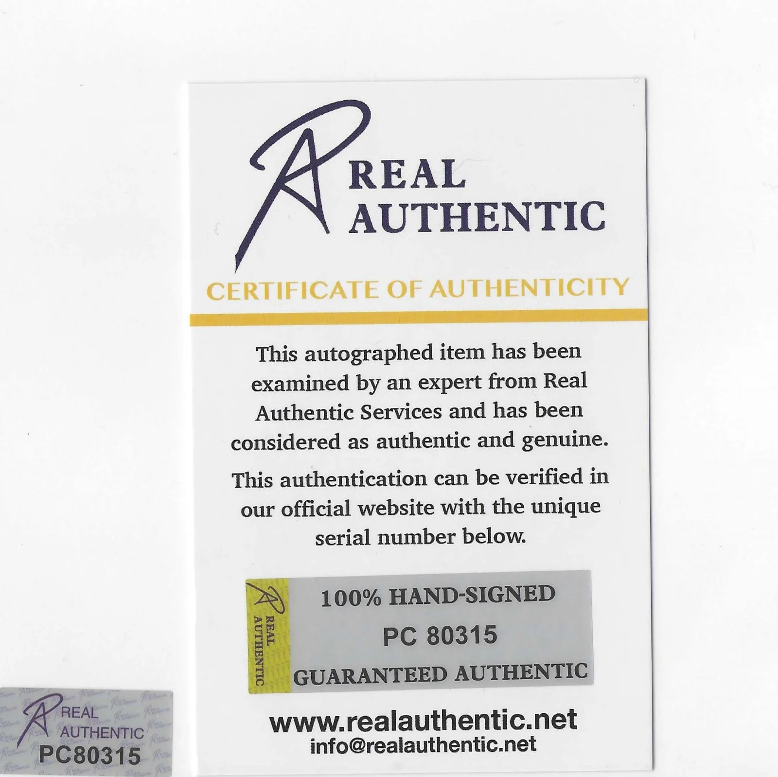 sharon stone — SHARON STONE SIGNED Basic Instinct, with Michael Douglas COA 8 ¼ x 11 ¾, image 3
