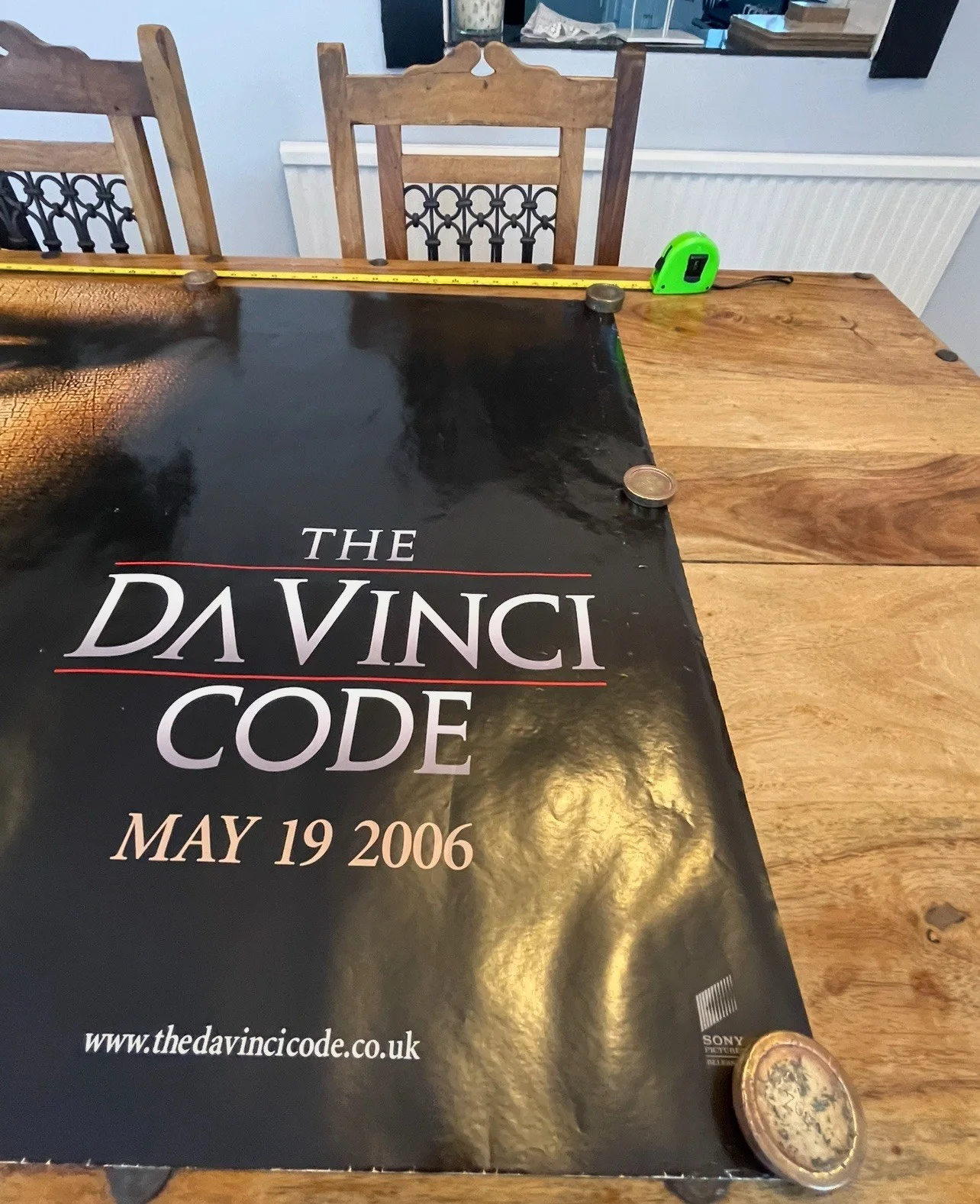 2006 The Da Vinci Code Original Movie Poster, image 2