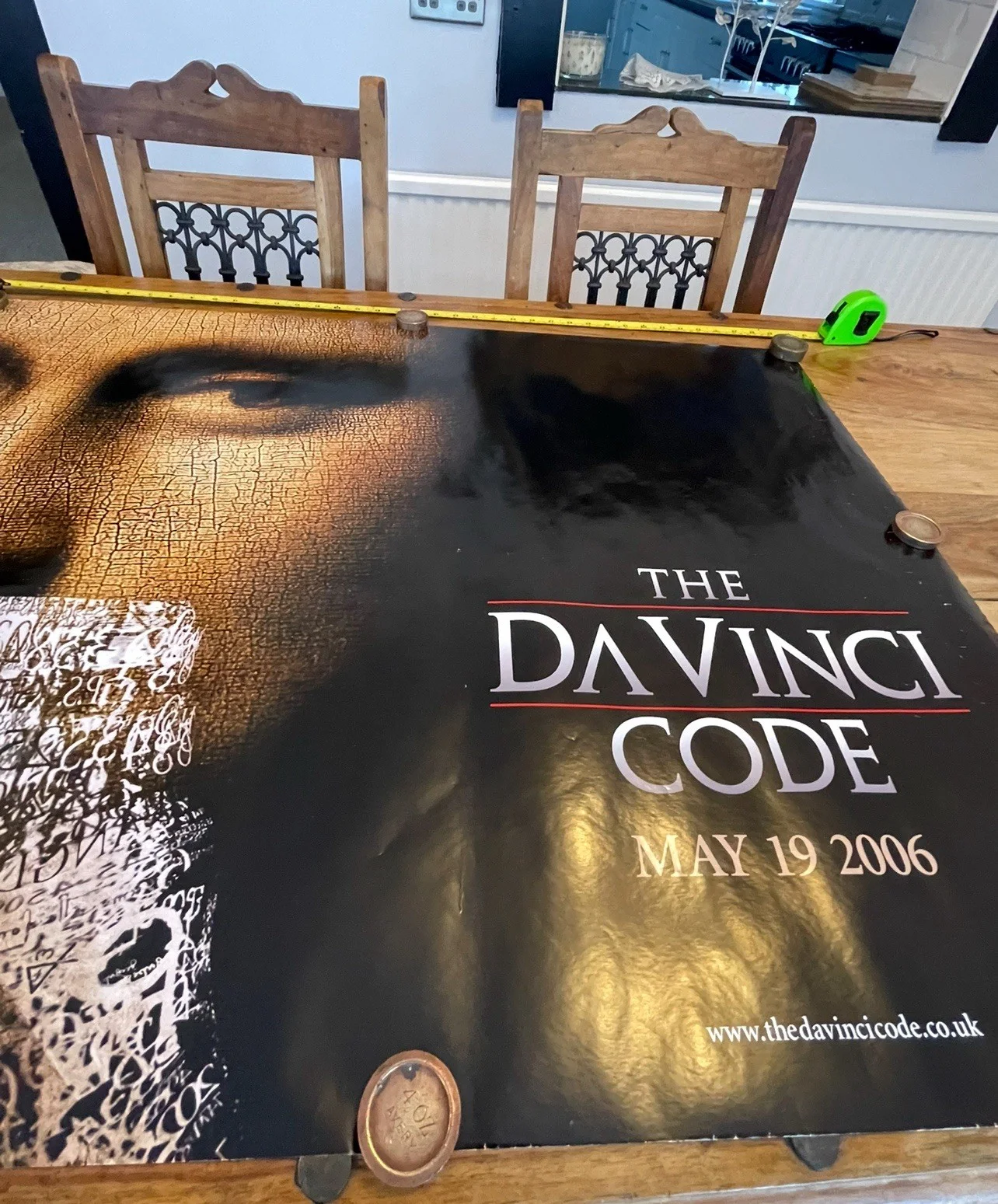 2006 The Da Vinci Code Original Movie Poster, image 3