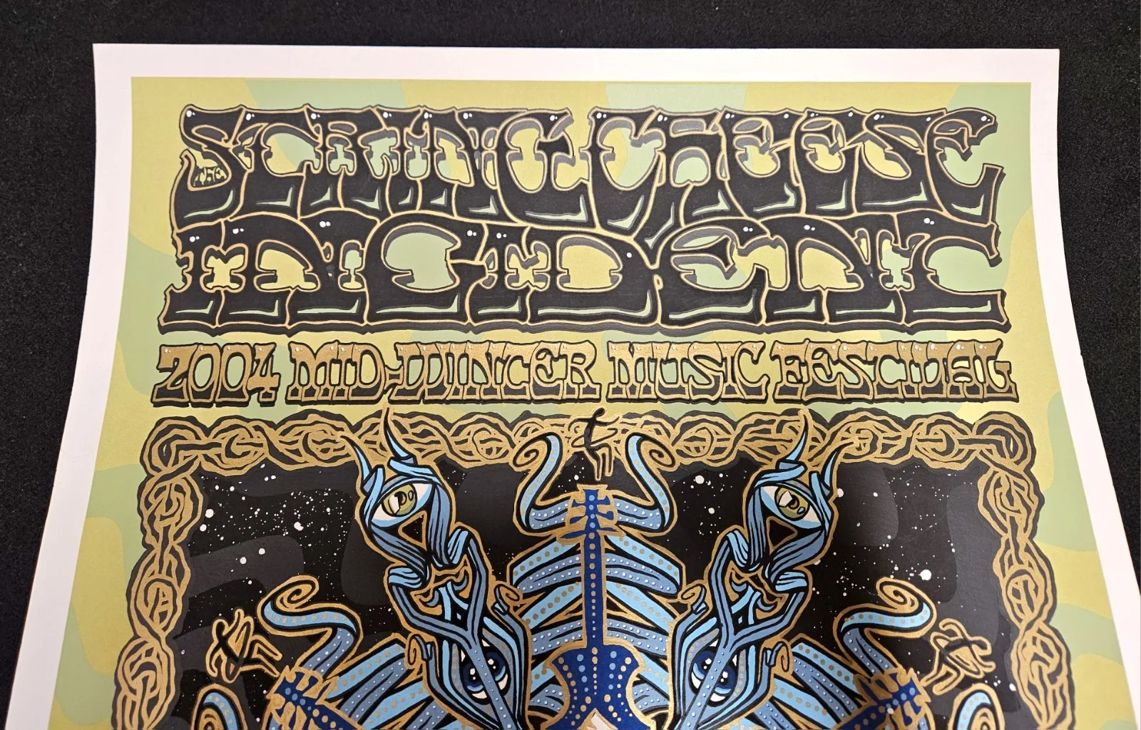 STRING CHEESE INCIDENT Mid Winter Festival LE Screen Print Poster 2004 Colorado, изображение 2