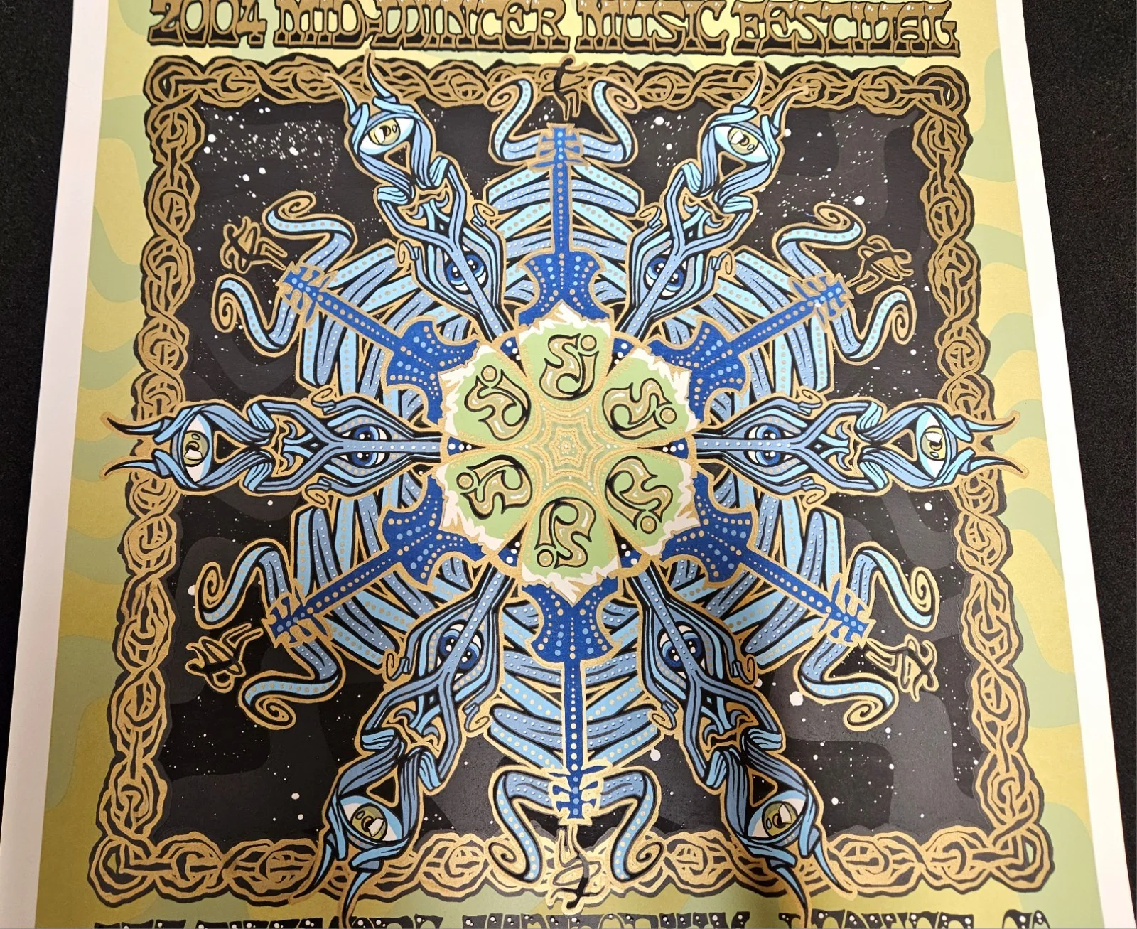 STRING CHEESE INCIDENT Mid Winter Festival LE Screen Print Poster 2004 Colorado, изображение 3