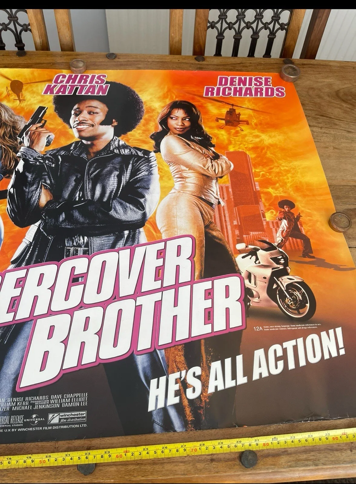 2002 Undercover Brother Movie Poster, изображение 5