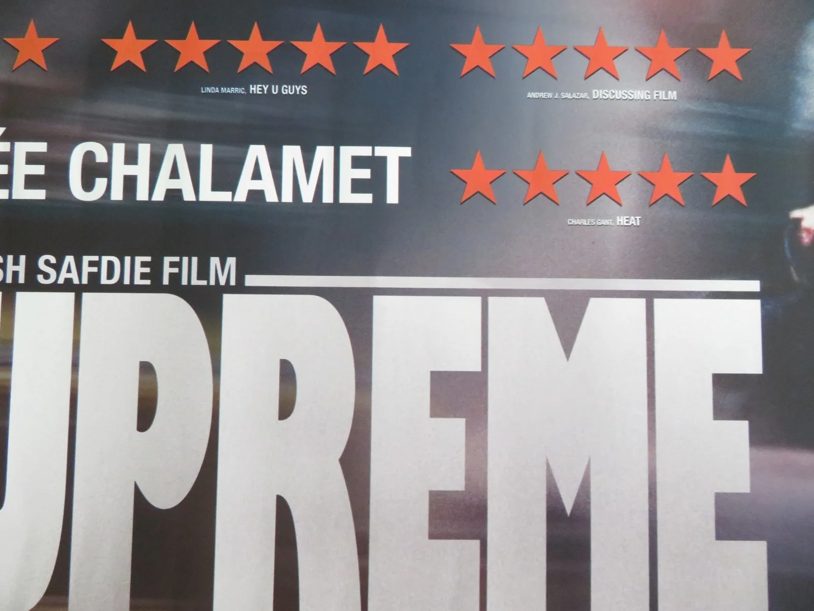 Marty Supreme - B UK Quad Rolled Poster Timothee Chalamet Gwyneth Paltrow 2025, изображение 2