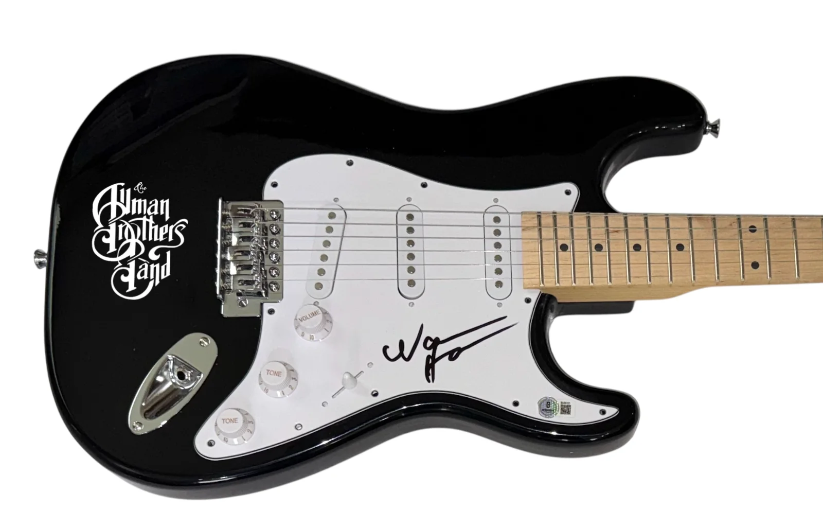 Warren Haynes Signed Autograph Electric Guitar Allman Brothers Band Beckett COA, изображение 2