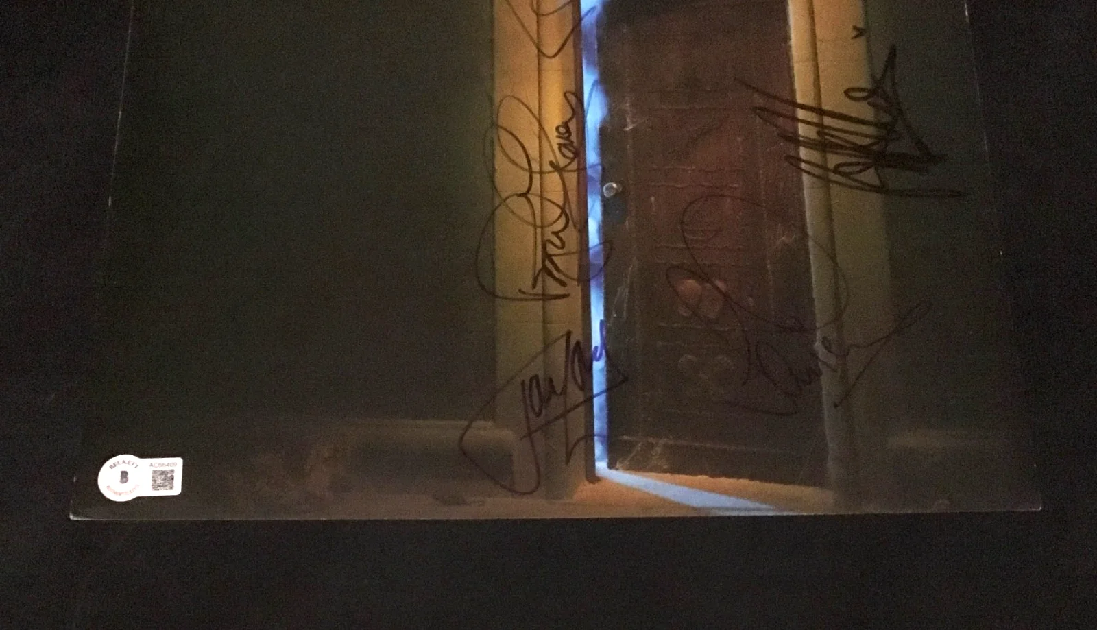 DEEP PURPLE ALBUM FLAT SIGNED BLACKMORE LORD GLOVER PAICE GILLAN BECKETT BAS COA, image 4