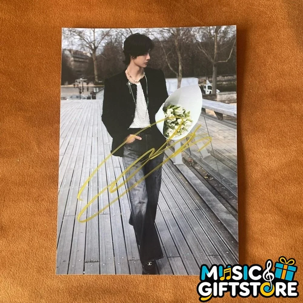WANG YIBO YI BO PHOTO PICTURE SIGNED AUTOGRAPHED CHINESE 4*6 2025B #MUGS, изображение 4
