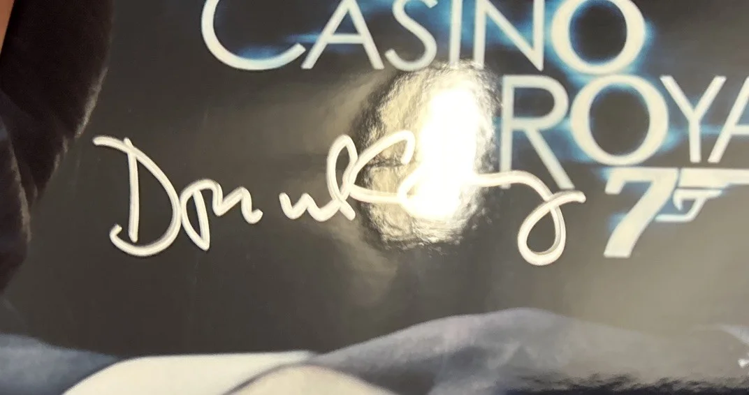 Daniel Craig, Judi Dench, Mads Mikkelsen — CASINO ROYALE Daniel Craig Judi Dench Made Mikkelsen Signed 8 X 10 Photo W/COA, image 4