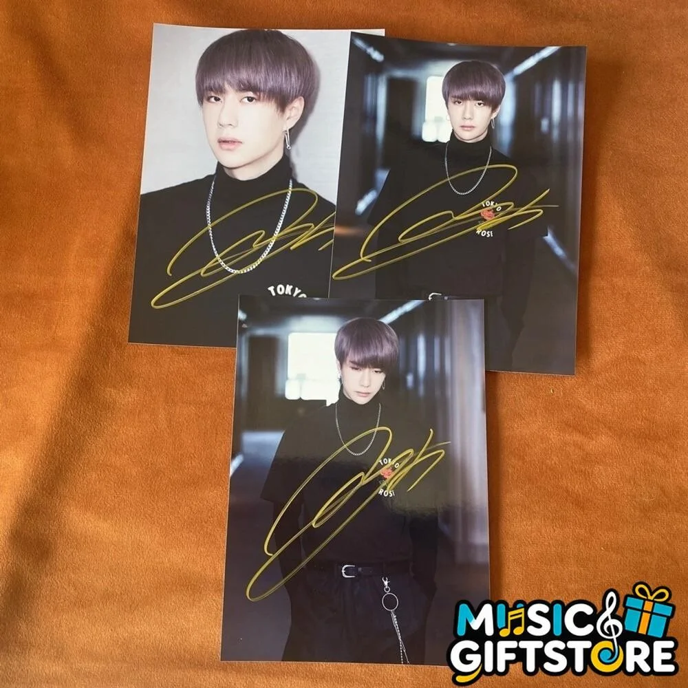 WANG YIBO YI BO PHOTO PICTURE SIGNED AUTOGRAPHED CHINESE 4*6 2025A #MUGS, изображение 2