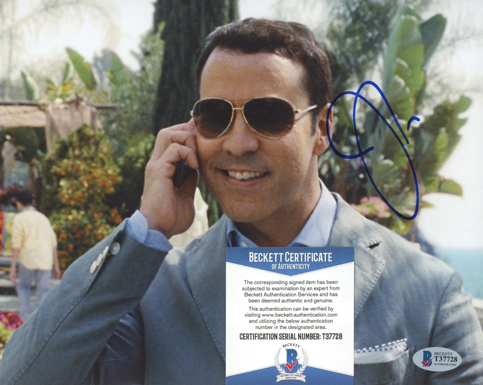Jeremy Piven — Jeremy Piven Signed "Entourage" 8x10 Photo (Beckett), изображение 2