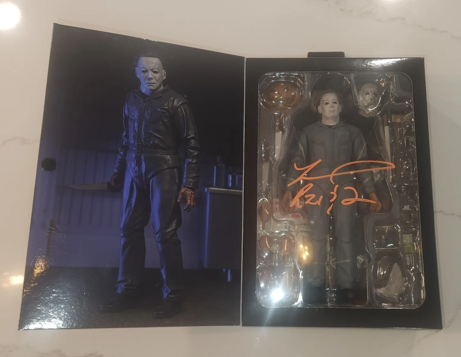 TYLER MANE 'HALLOWEEN' CURSE OF MICHAEL MYERS SIGNED FIGURE TOY *COA *PROOF, изображение 4
