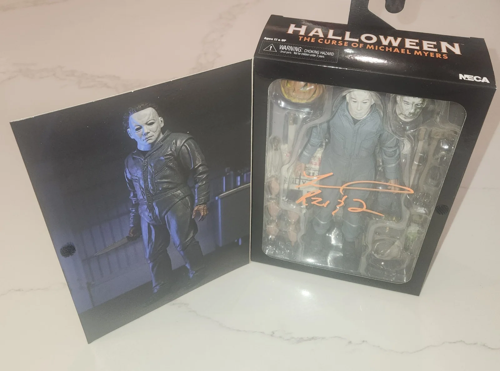 TYLER MANE 'HALLOWEEN' CURSE OF MICHAEL MYERS SIGNED FIGURE TOY *COA *PROOF, изображение 5